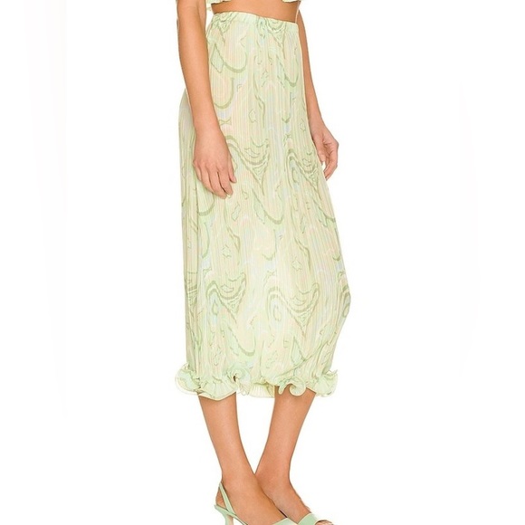Ronny Kobo Sanabelle Top & Noro Skirt in Sage Multi - Picture 3 of 9